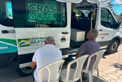 CRAS Móvel realiza atendimentos na localidade de Amontado