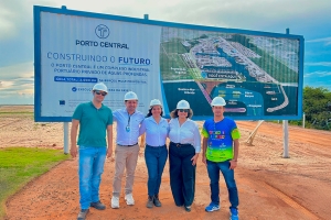Equipe da Sala do Trabalhador visita o Porto Central para estreitar parceria