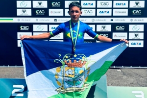 Ciclista de SFI conquista 1º lugar no Campeonato Brasileiro de Estrada, no Paraná
