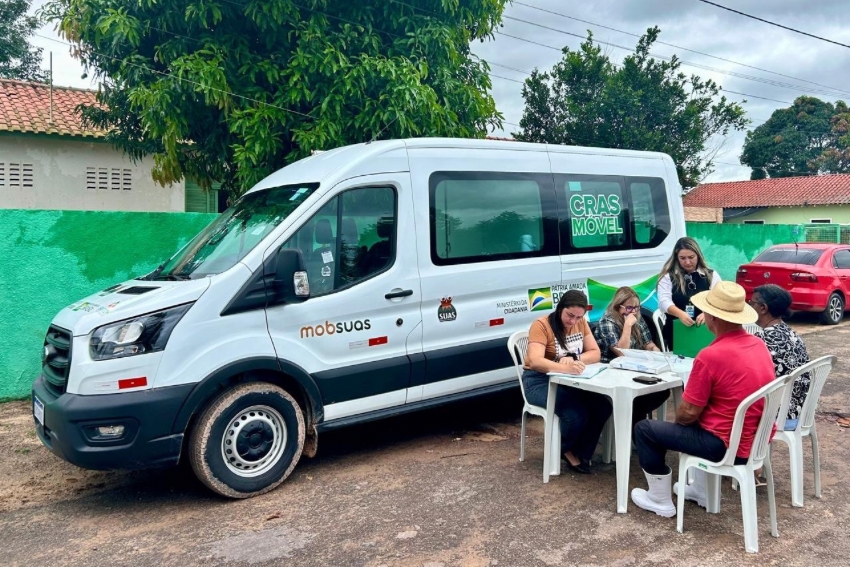 CRAS Móvel atende moradores de Alegria dos Anjos