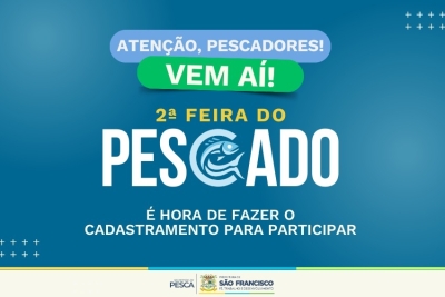 Inscrições para a Feira do Pescado terminam no próximo sábado (28/03)