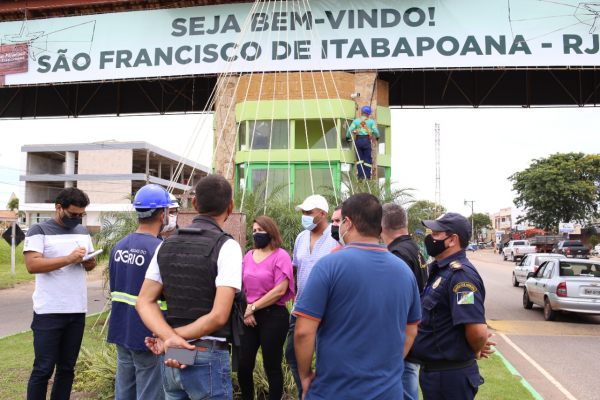 Prefeitura e Águas do Rio instalam câmeras no portal para acompanhar fluxo de visitantes