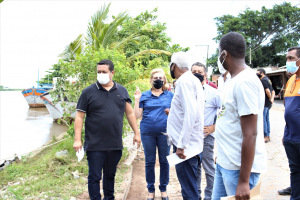 Visita técnica define ações para recuperar o cais de Barra do Itabapoana