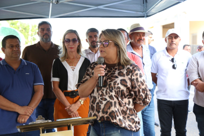 Prefeita Francimara entrega pavimentação de ruas em Gargaú e na localidade de Sossego