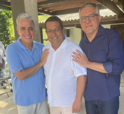 Vice-prefeito participa de encontro com ministro e secretário do Governo Federal