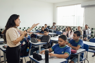 Ano letivo começa para mais de 7 mil alunos da rede municipal