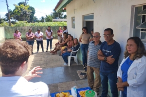 Moradores de Nova Belém participam de ações da Estratégia Saúde da Família
