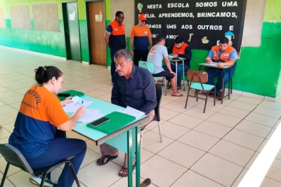 Defesa Civil vai realizar pré-cadastramento em quatro localidades nesta quinta-feira (16)