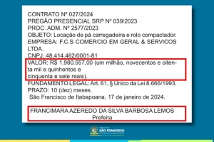 Atenção, população de São Francisco de Itabapoana!