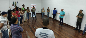 Capacitação para os agentes de combate a endemias do município