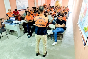 Defesa Civil de São Francisco participa de treinamento em Itaperuna