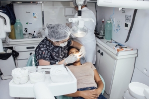 Odontomóvel estará em cinco localidades de SFI, nesta semana