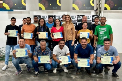 Secretaria de Trabalho conclui mais um curso de qualificação profissional