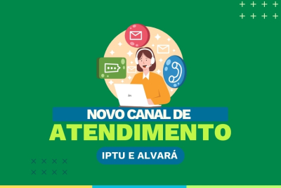 Departamento de Arrecadação: IPTU e Alvará com novo canal de comunicação