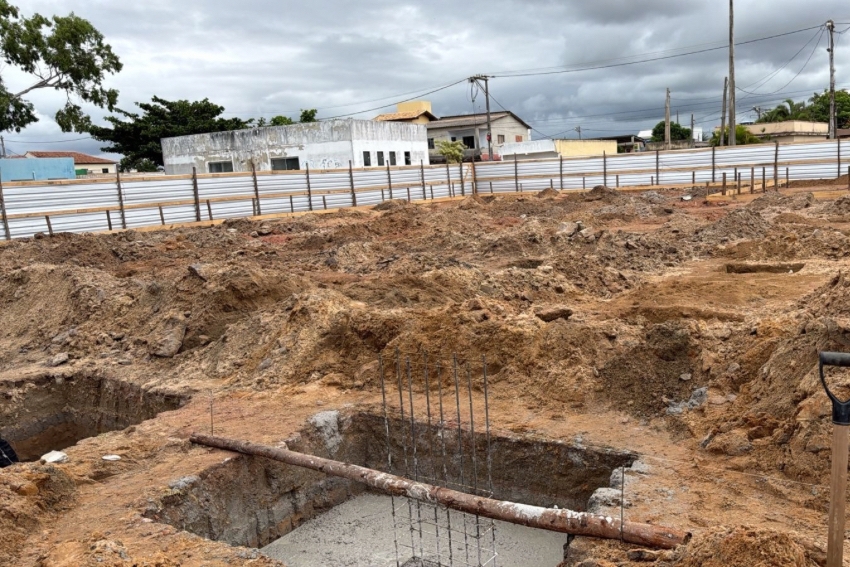 Obras de fundação da nova UBS de Barra do Itabapoana são iniciadas