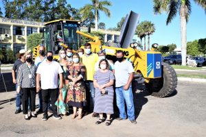 SFI recebe patrol para melhorar a manutenção das estradas vicinais