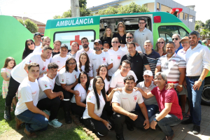 Praça João Pessoa: prefeita implanta Base do Resgate e inaugura reforma de UBS e Centro de Fisioterapia