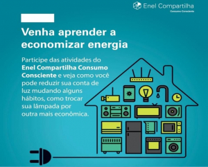 Programa Enel Compartilha Consumo Consciente em Praça João Pessoas e no Centro