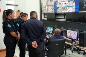 Guarda Municipal de SFI faz visita técnica a Vila Velha - ES