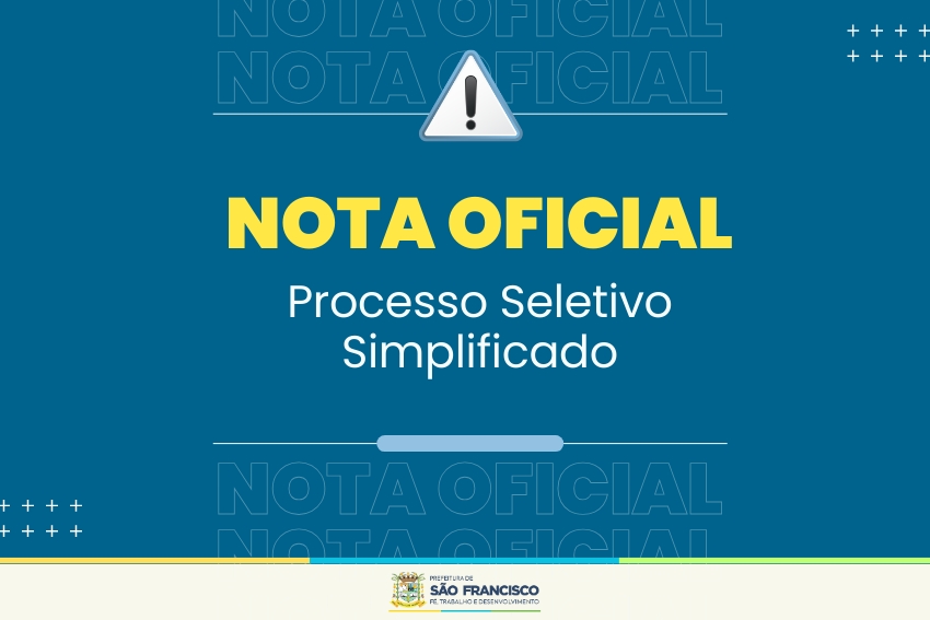 Processo Seletivo temporariamente suspenso por força de decisão judicial