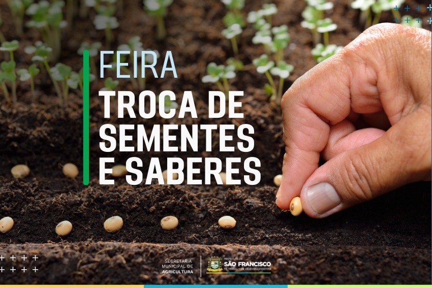 Feira de Troca de Sementes e Saberes acontece no sábado (13/12), em Nova Belém
