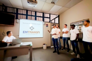 Novos agentes da Emtransfi avançam no curso de capacitação no Sest/Senat