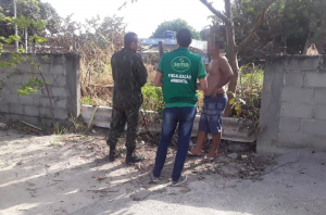 Morador de Travessão de Barra é notificado por queimadas constantes
