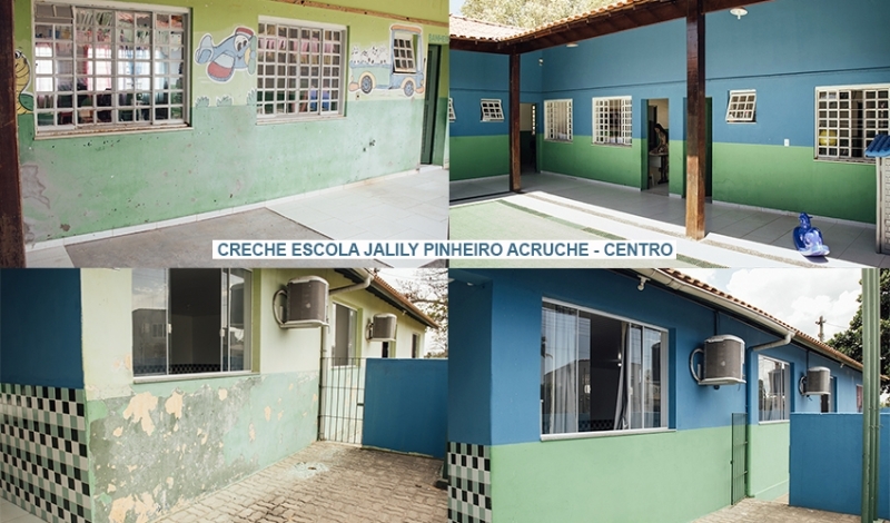 Reformas levam mais conforto e segurança para alunos e profissionais nas escolas municipais