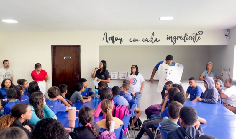 “Alimentação Saudável” e “Saúde Bucal” são temas de ações do PSE
