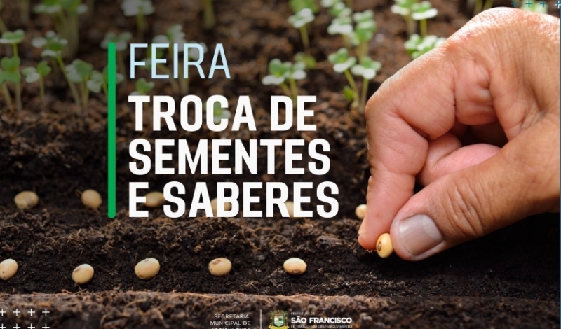 Feira de Troca de Sementes e Saberes acontece no sábado (13/12), em Nova Belém