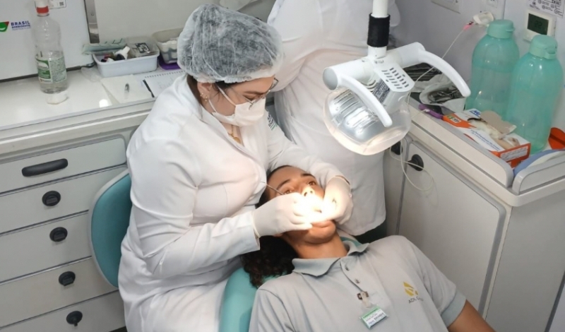 Odontomóvel estará em três localidades de SFI esta semana